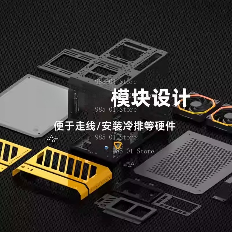 Gabinete para PC Mechanic Mast - Mechanic Master C28 Matx Portable Pc Case reseña y precio