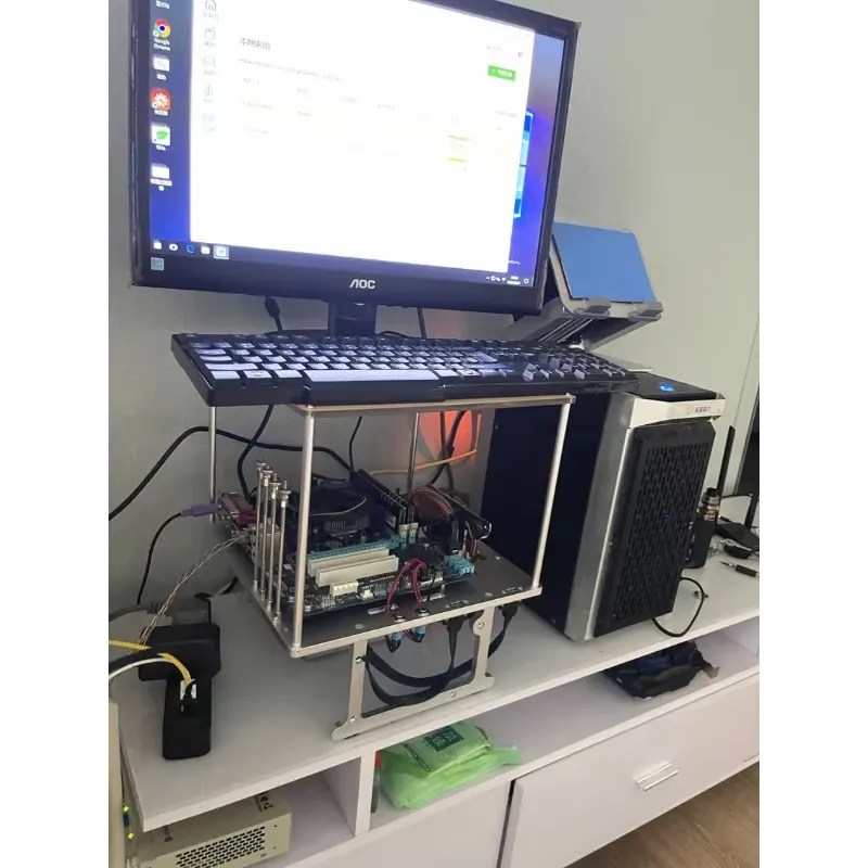 Chasis de banco de pruebas MAT - Aluminum Open Frame Test Bench Water Cooling reseña y precio