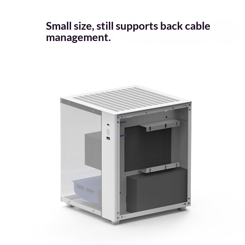 Caja de PC ITX Portátil de Alu - Portable Aluminum Itx Case Carry Handle reseña y precio